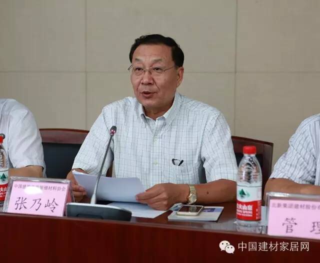              中國(guó)建筑裝飾裝修材料協(xié)會(huì)秘書長(zhǎng)張乃嶺